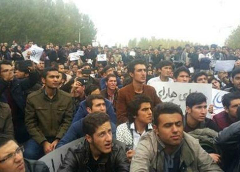 Təbrizdə etiraz aksiyaları yenidən başladı