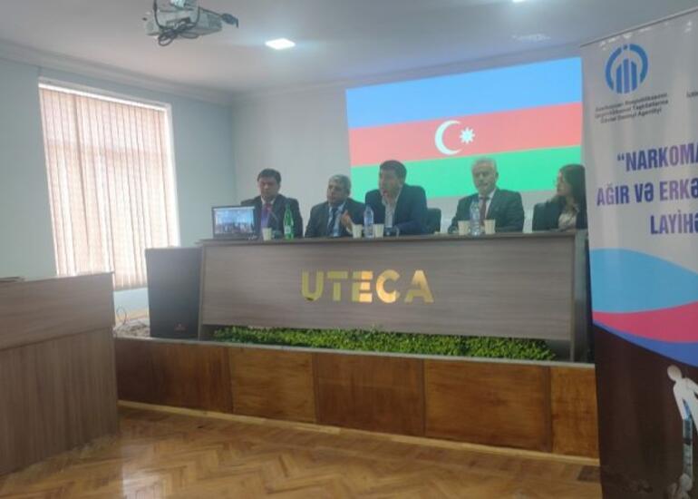 Gəncədə narkomaniya ilə bağlı tədbir keçirilib