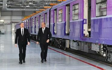 Prezident "Xocəsən" stansiyasının açılışında - Foto
