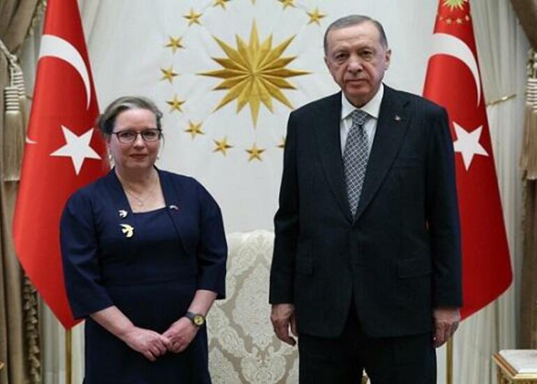 Ərdoğan İsrailin yeni səfirini qəbul etdi