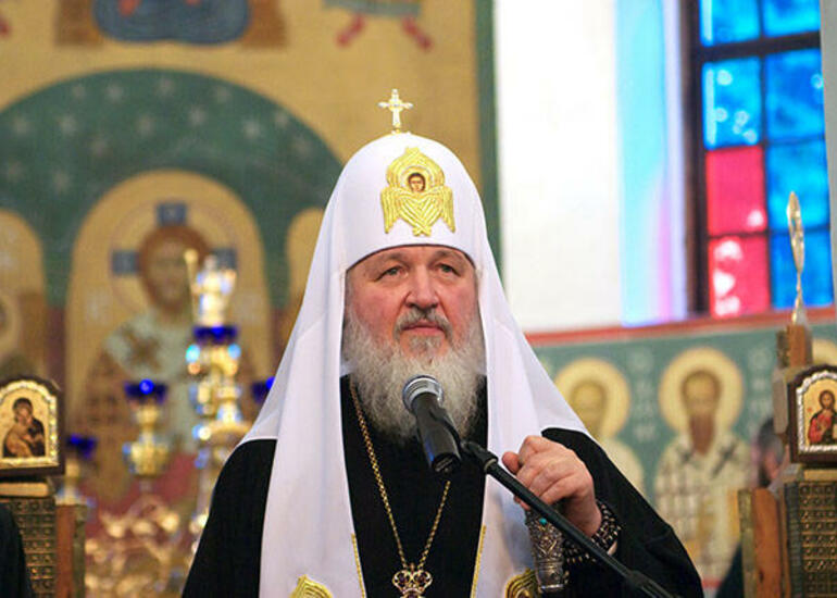 Patriarx Kirill Ukraynada bir günlük atəşkəsə çağırdı