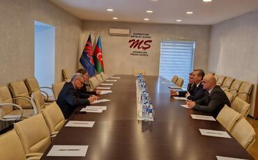 ABŞ-ın Azərbaycandakı Səfirliyinin mətbuat katibi Mətbuat Şurasında olub