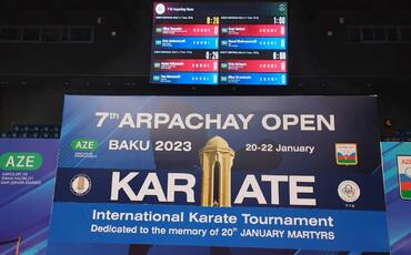 7-ci “ARPACHAY OPEN” beynəlxalq karate turniri uğurla başa çatıb