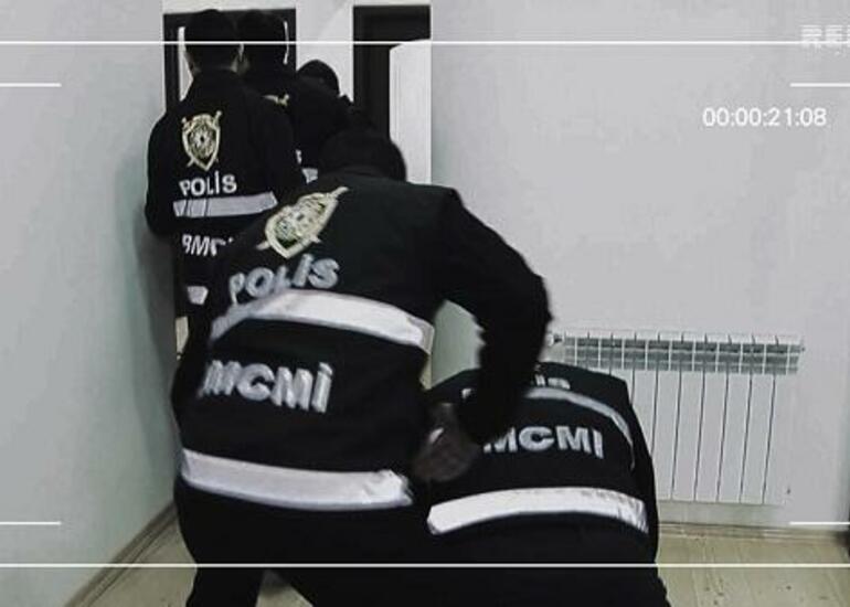 Polis Bakıda əməliyyat keçirdi: 10 nəfər saxlanıldı - Video