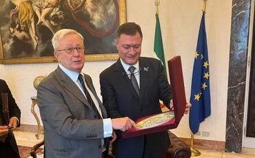 İtaliyalı parlamentarilərə Laçın yolundakı hadisələrlə bağlı real faktlar təqdim edilib