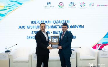 Aktauda Azərbaycan - Qazaxıstan gənclərinin həmrəylik forumu keçirilib