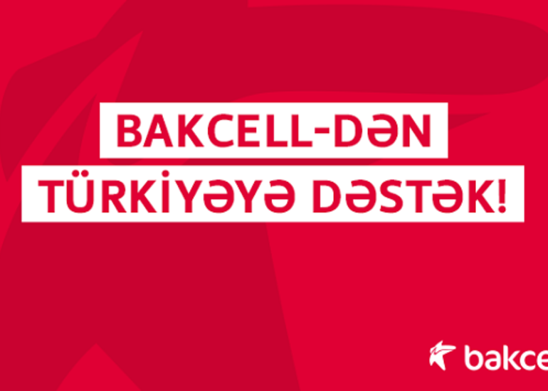 Bakcell Türkiyəyə avadanlıq göndərdi