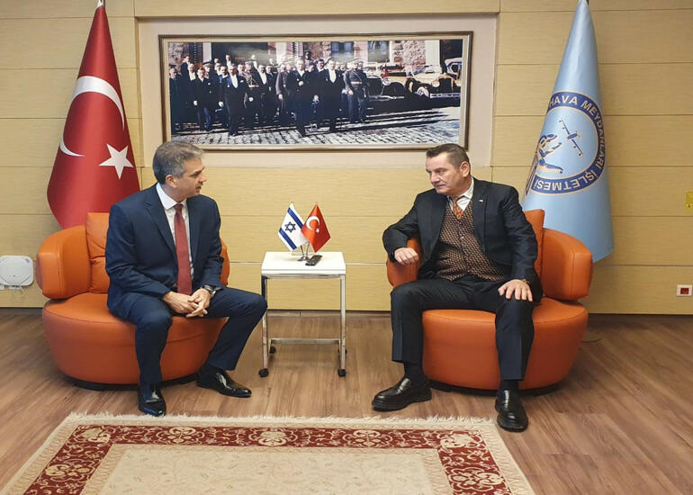 İsraili xarici işlər naziri Türkiyəyə gedib