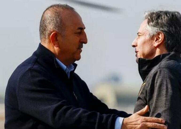 Çavuşoğlu ilə Blinken arasında danışıqlar başladı