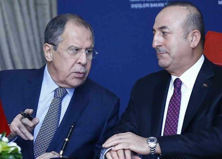 Lavrov Çavuşoğlu ilə görüşdü