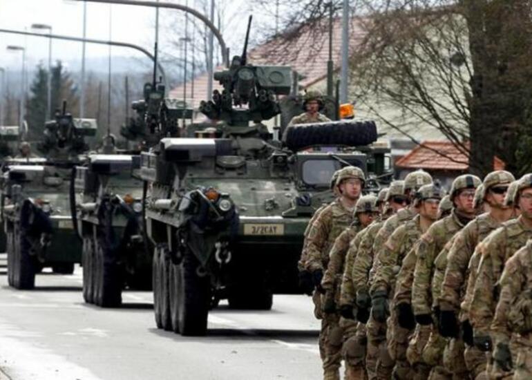 NATO-nun Ukraynaya göndərdiyi hərbi texnikalar - Video