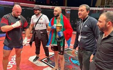İdmançımız erməniyə qalib gələrək qızıl medal qazandı