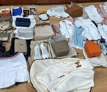 İstanbuldan gətirilən brend geyimlər müsadirə olundu