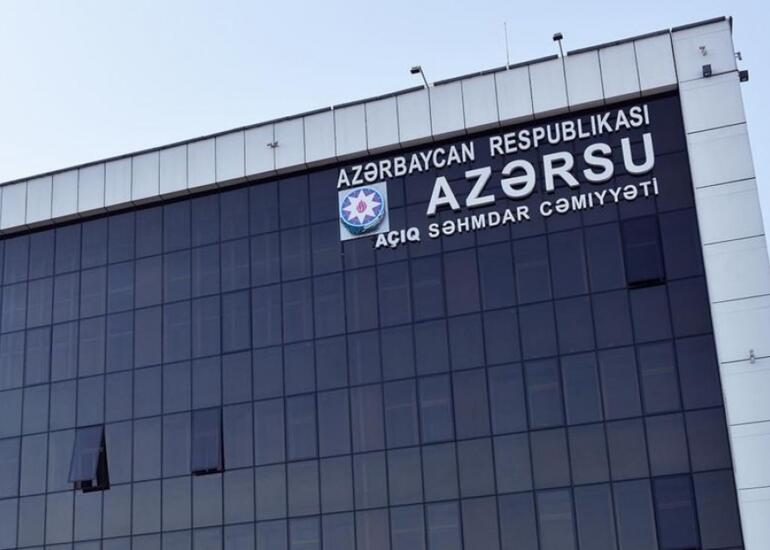 Paytaxtın bəzi yerlərində içməli suyun verilməsində məhdudiyyətlər olacaq