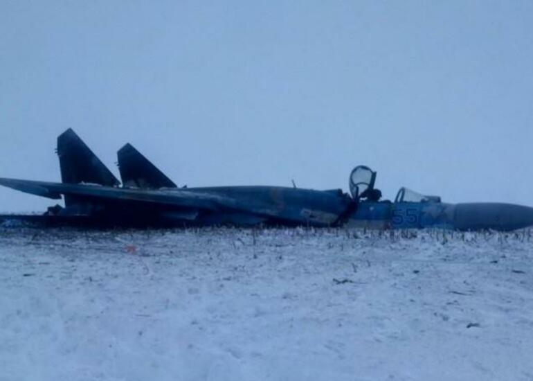 Rusiyanın Su-25 təyyarəsi vuruldu