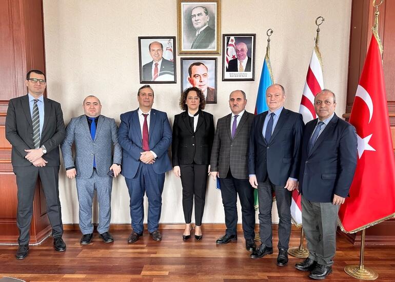Mətbuat Şurasının komissiya üzvləri KKTC-nin Bakıdakı nümayəndəsi ilə görüşüblər