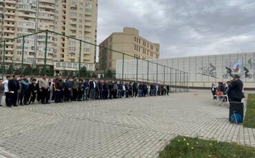 Xətai rayonunda Ulu Öndərin 100 illik yubileyinə həsr olunmuş velosiped yarışı keçirilib