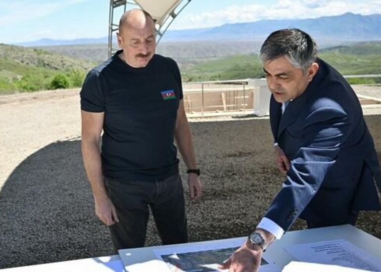 Zəngilanda otel kompleksinin təməli qoyuldu - Foto