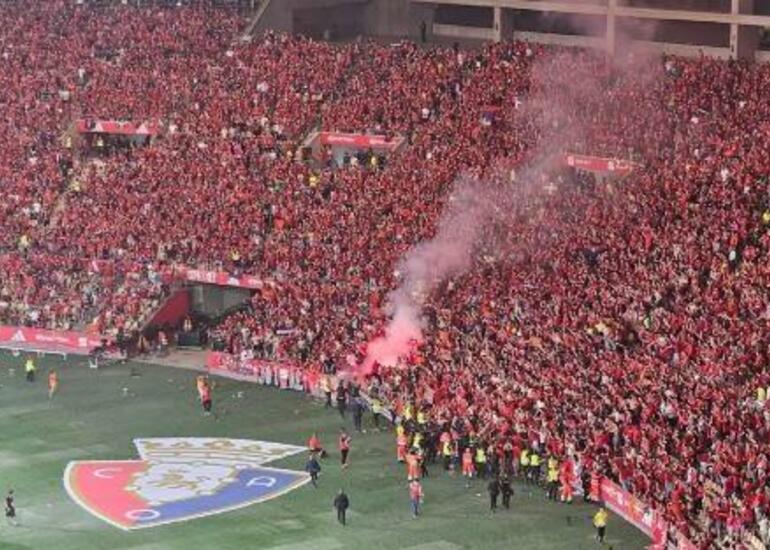 İspaniya Kubokunun finalında tribuna çökdü