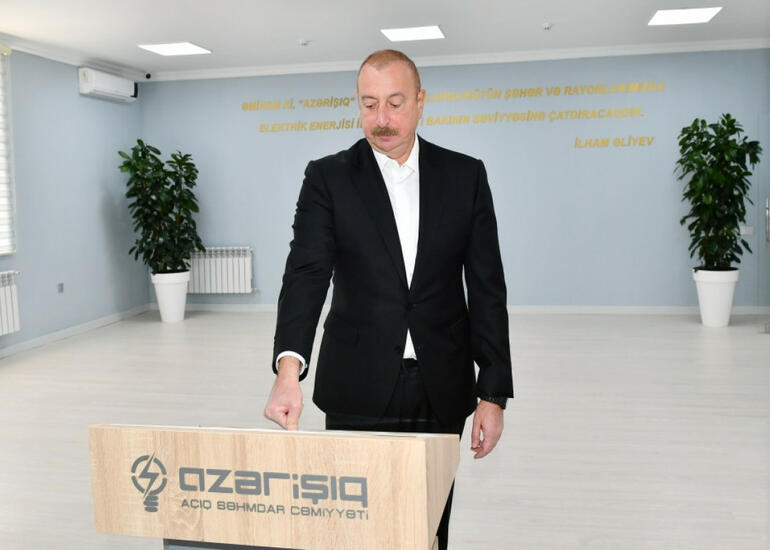 İlham Əliyev Şuşada bu mərkəzin açılışını etdi