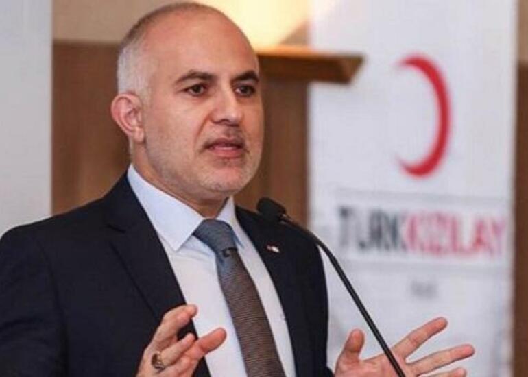 Türkiyə Qızıl Aypara Cəmiyyətinin rəhbəri istefa verdi