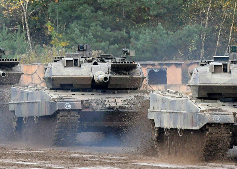 Madrid Kiyevə yeni “Leopard 2”lər verdi