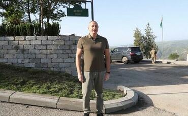 İlham Əliyev Laçında açılışlar etdi