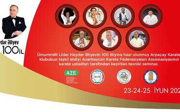 Ümummilli Lider Heydər Əliyevin 100 illiyinə həsr olunmuş Arpaçay Karate Klubunun Açıq Turniri keçiriləcək
