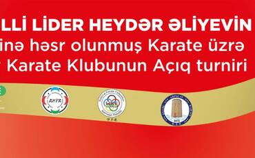 Ümummilli Lider Heydər Əliyevin 100 illiyinə həsr olunmuş Arpaçay Karate Klubunun Açıq Turniri keçiriləcək