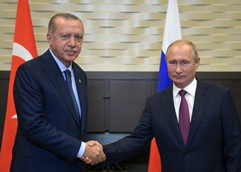 Putin Ərdoğanla danışdı