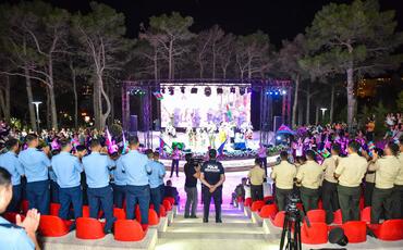 Xətai rayonunda 26 iyun-Azərbaycan Respublikasının Silahlı Qüvvələr Gününə həsr olunmuş konsert proqramı təşkil olunub