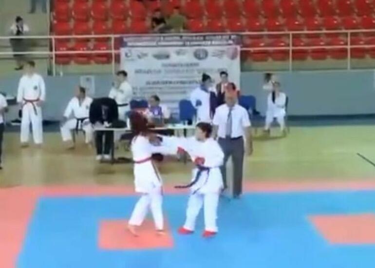 İdmançımızı vuran erməni yarışdan qovuldu