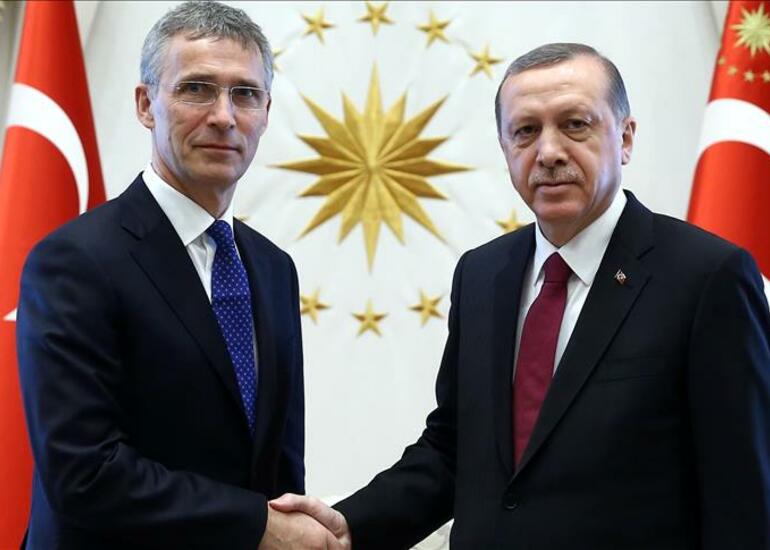 Ərdoğan və İsveç baş naziri ilə görüşəcəm - Stoltenberq