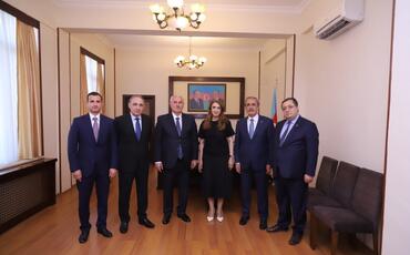 Türkiyənin Ali Məhkəməsinin sədri Mehmet Akarca Naxçıvanda səfərdə olub