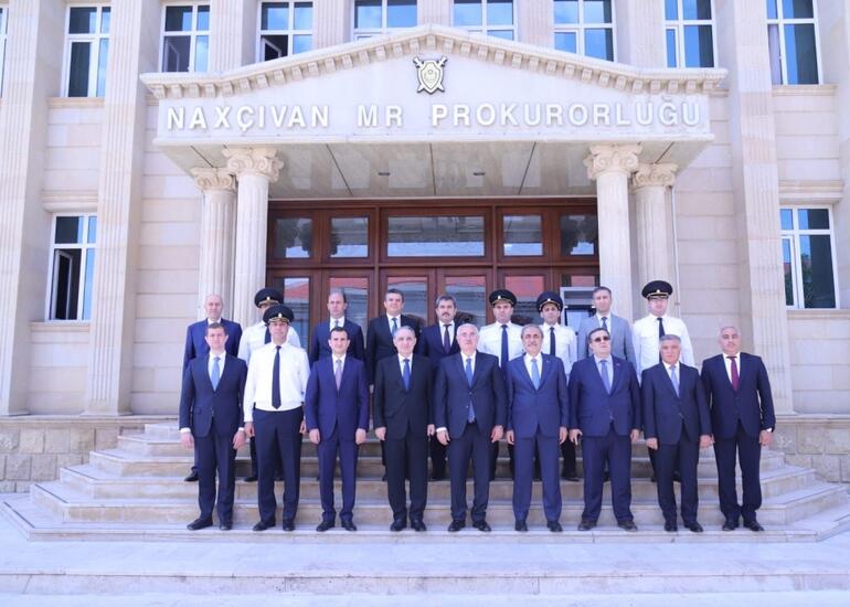 Türkiyənin Ali Məhkəməsinin sədri Mehmet Akarca Naxçıvanda səfərdə olub