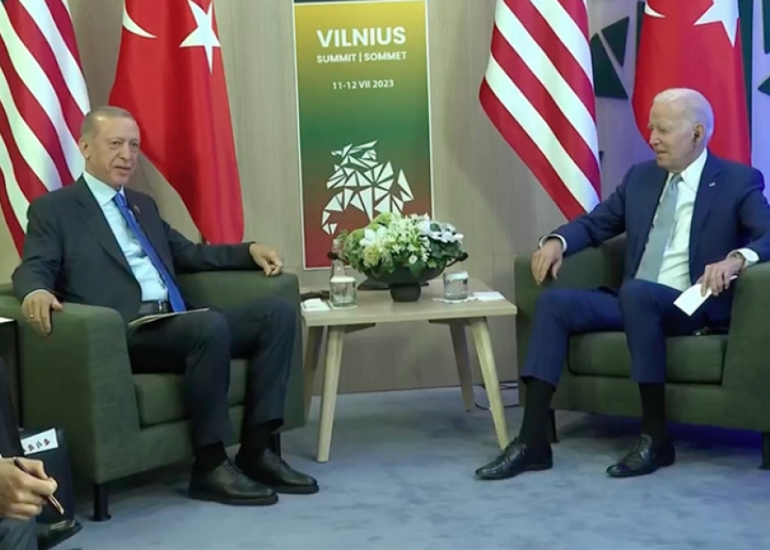Rəcəb Tayyib Ərdoğan və Cozef Bayden arasında görüş başlayıb