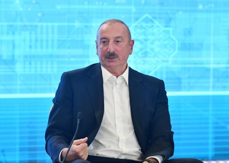 Prezident: Qarabağın və Şərqi Zəngəzurun bərpası prosesinin birinci mərhələsində əsas vəzifəmiz 8 şəhəri və 100 kəndi yenidən qurmaqdır