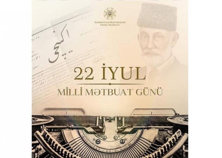 Milli mətbuatımızın yaranmasından 148 il ötür