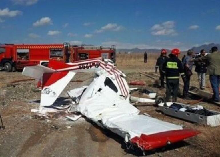 İranda təyyarə qəzası: pilotlar öldü