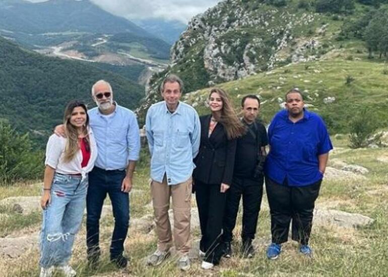 Amerikalı jurnalistlər Şuşaya gəldi - Foto