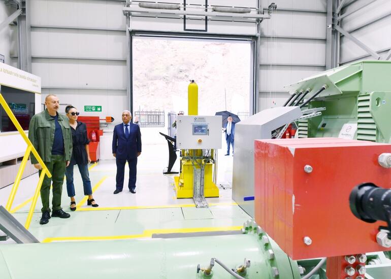 “Çıraq-1” və “Çıraq-2” KSES-in açılışı oldu