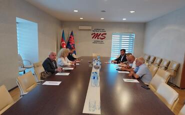 Xarici media nümayəndələri Mətbuat Şurasında olublar
