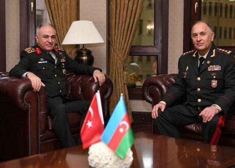 Kərim Vəliyev türkiyəli həmkarı ilə görüşdü - Foto