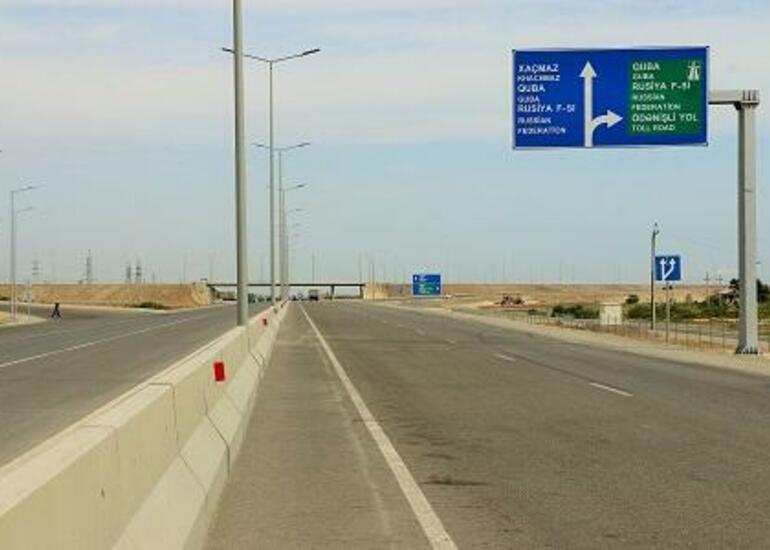 Bakı-Quba yolunun bir hissəsində işlər yekunlaşır
