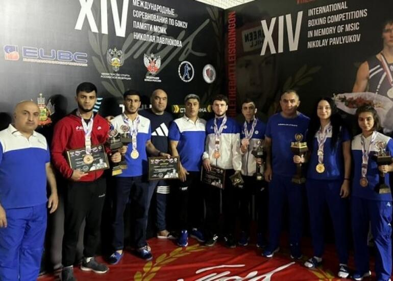 Azərbaycan boksçuları beynəlxalq turniri altı medalla başa vurublar