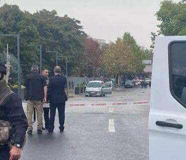 Ankarada DİN-in binasının qarşısında partlayış baş verdi