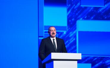 Prezident İlham Əliyev: Bizim təbii sərvətlərimiz Azərbaycan xalqının mənafeyi naminə istifadə edilib