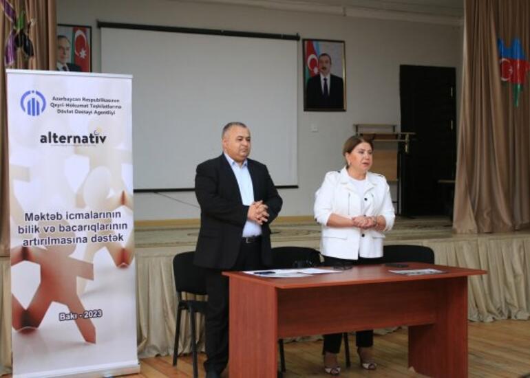 İcma əsaslı məktəb modeli təcrübəsinin inkişafı üçün təkliflər hazırlanıb