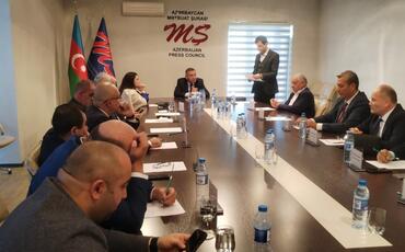 Mətbuat Şurasının İdarə Heyətinin iclası keçirilib