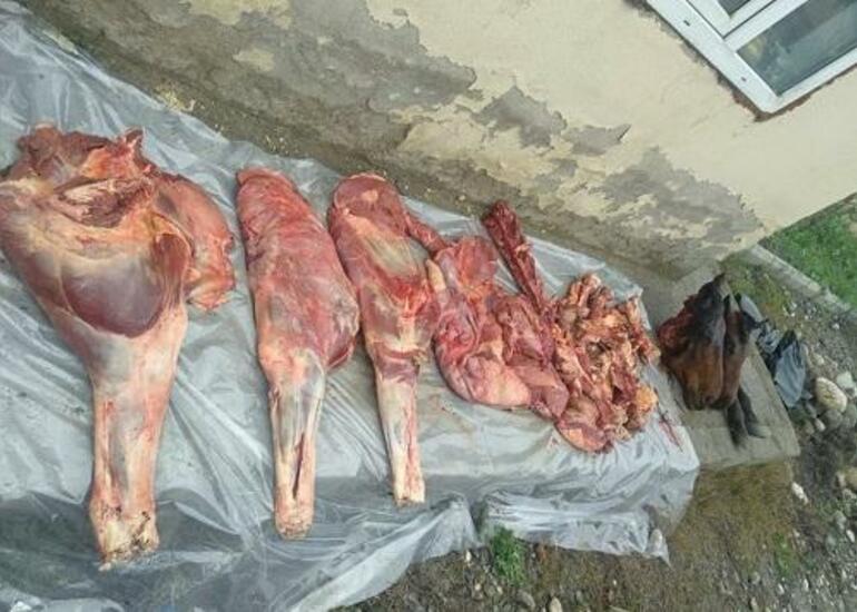At ətini mal əti adı ilə satan şəxs saxlanıldı